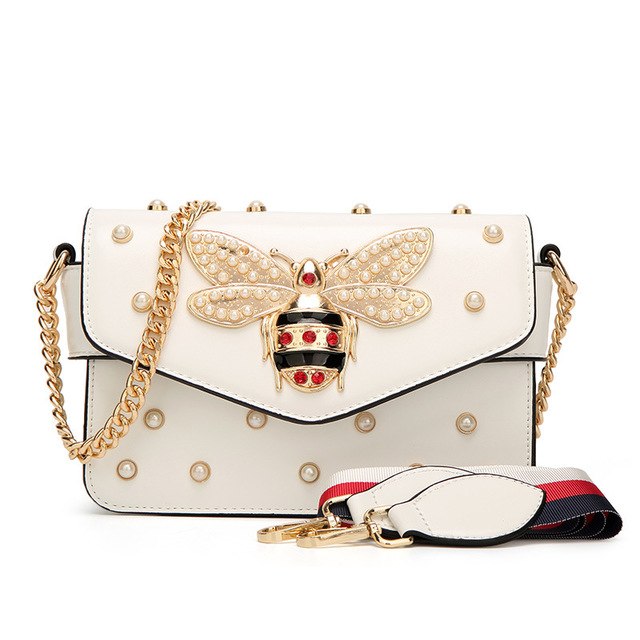 Luxury Handbags Women Bags Designer Vintage Small Little Bee Flap Bag eprolo