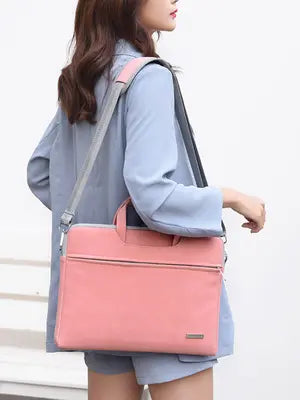 PU Leather Laptop Bag Briefcase Maiden-Art