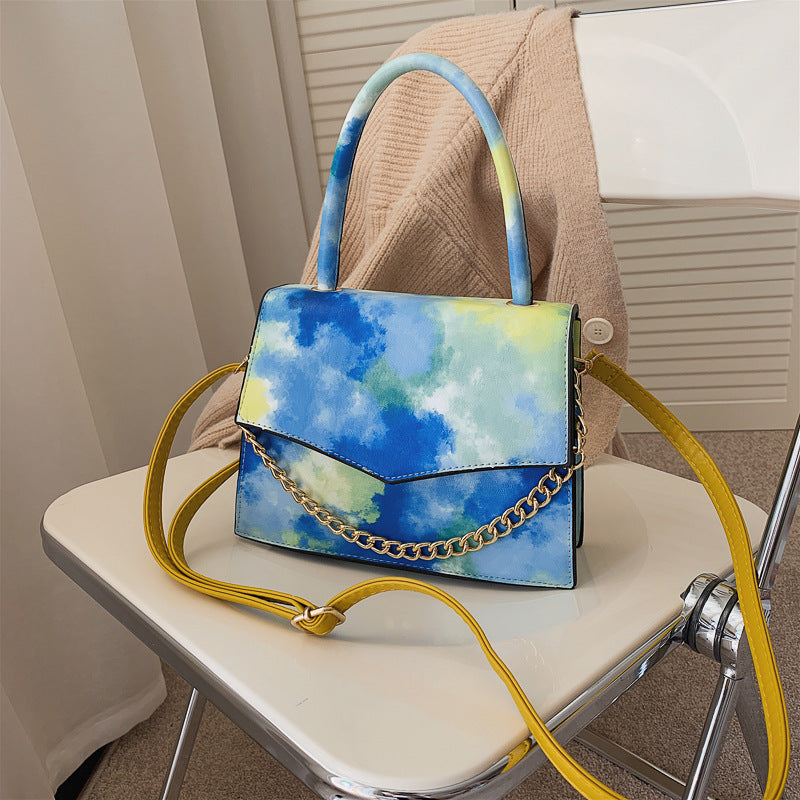 Cross-border handbags 2020 new European and American retro portable small square bag ins popular fashion chain shoulder diagonal bag Classy’s