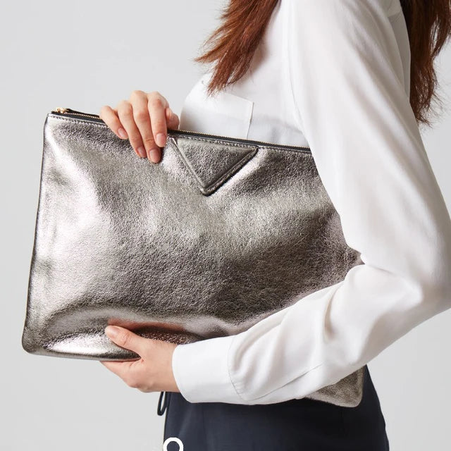 Silver Envelope Day Clutch eprolo