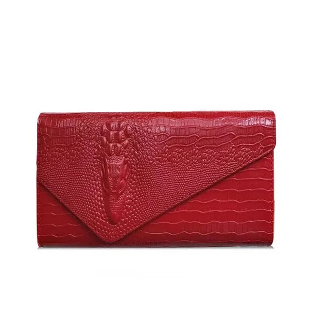 Snakeskin Chain Crossbody Messenger Bag eprolo