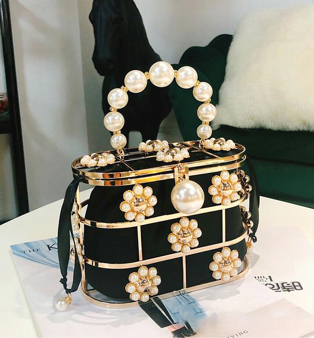 Leopard Zebra Pattern Diamonds Basket Evening Clutch Bags Women Luxury Purses Preal Beaded Metallic Handbags Ladies Wedding Bag eprolo