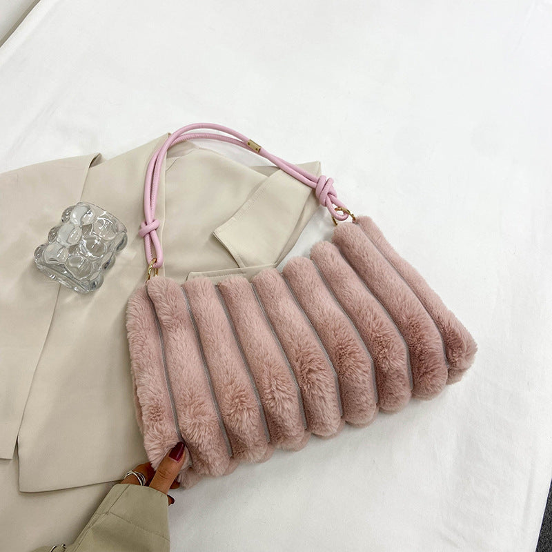 Plush Furry Winter Tote 2023 Classy’s