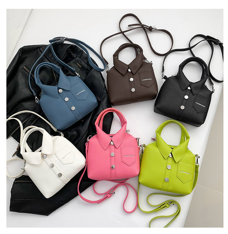 Contrast Color Casual Messenger Bag Classy’s