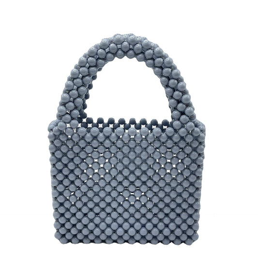 Beaded Bags Fashion Solid Color Beaded Handbags eprolo