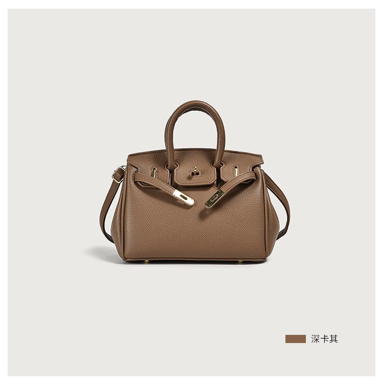 Vegan PU Leather Top Handle Tote eprolo