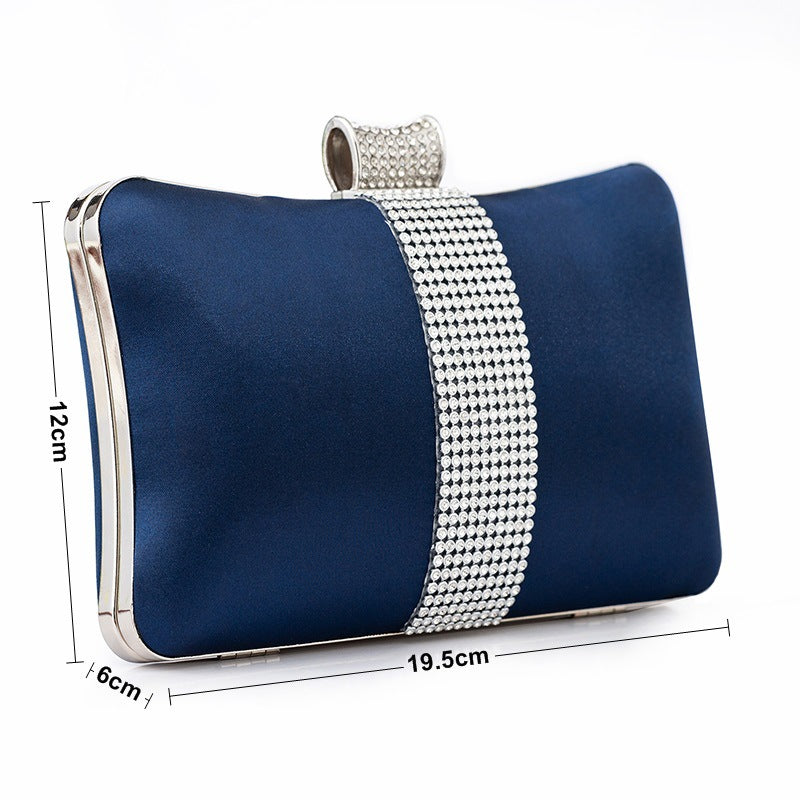 Rhinestone-studded Clutch Bag Banquet Fashion Cjdropshipping