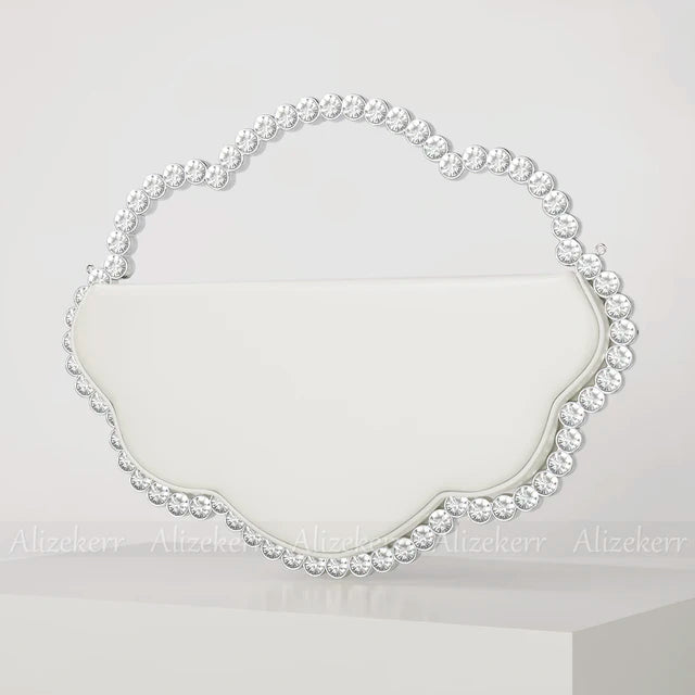 Cloud Shaped Diamond Evening Clutch eprolo