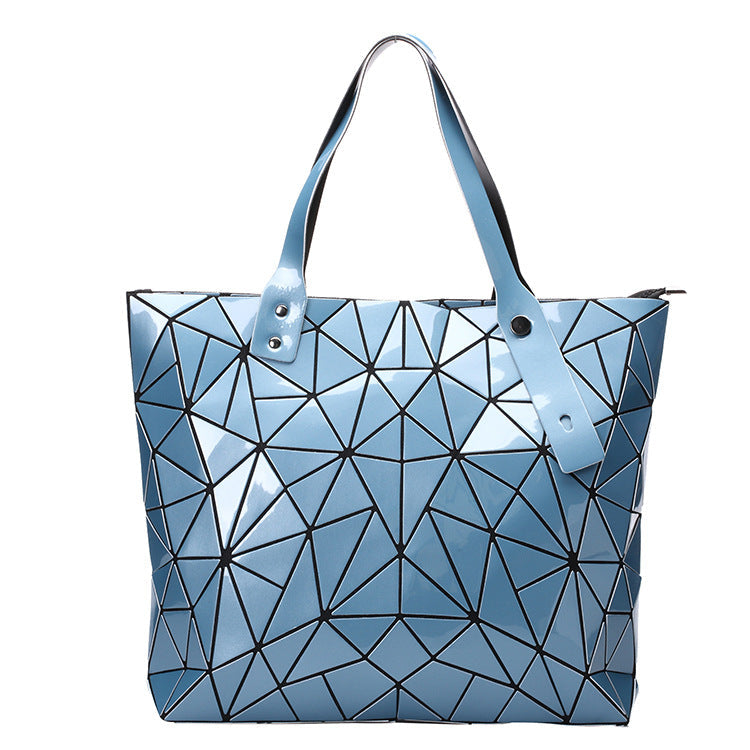 Geometric PU Large Tote Classy’s