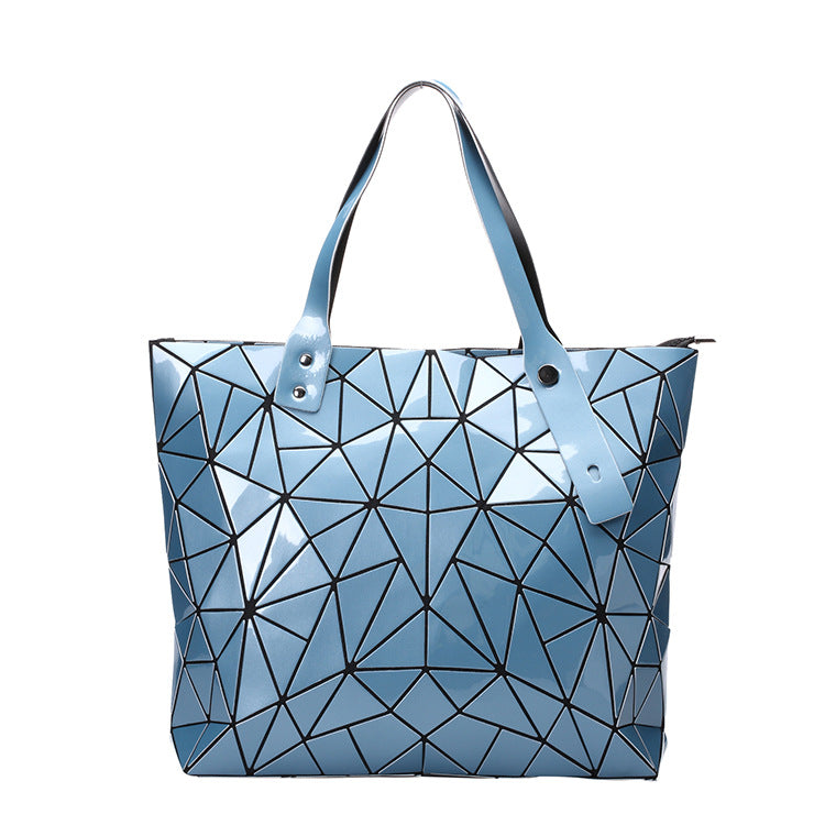 Geometric PU Large Tote Classy’s
