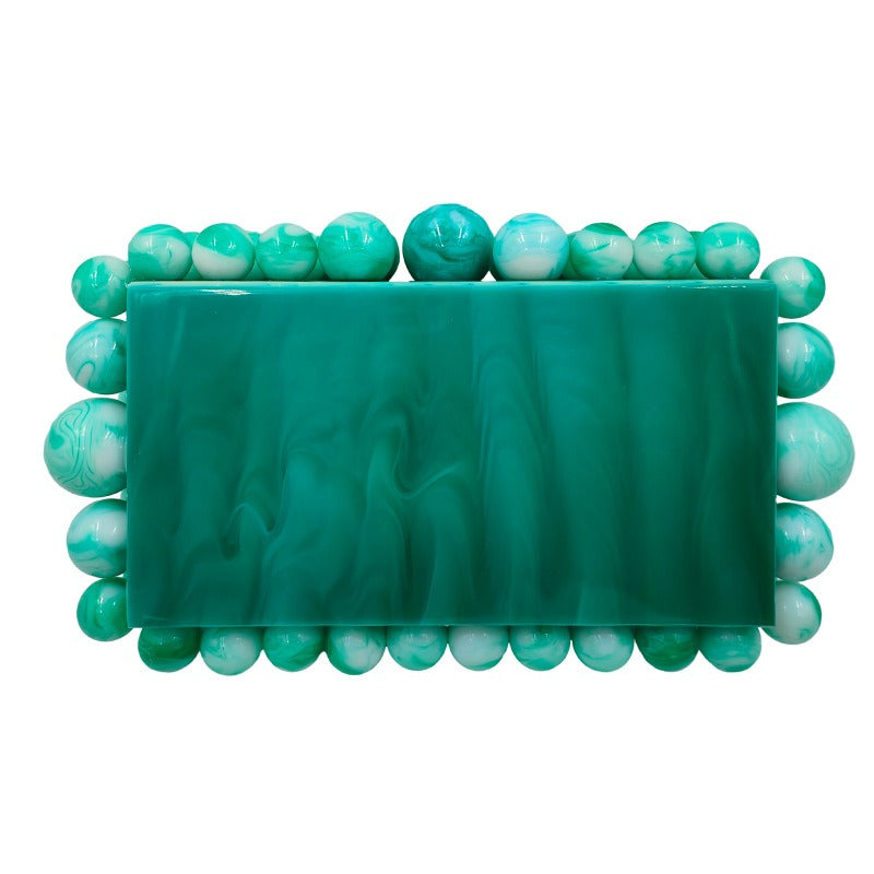 Clear Acrylic Box Evening Clutch eprolo