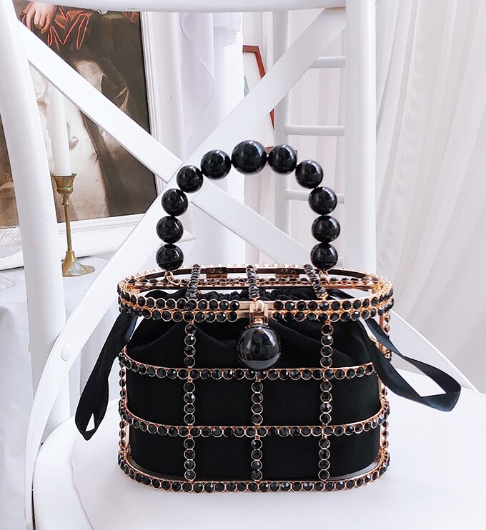 Leopard Zebra Pattern Diamonds Basket Evening Clutch Bags Women Luxury Purses Preal Beaded Metallic Handbags Ladies Wedding Bag eprolo