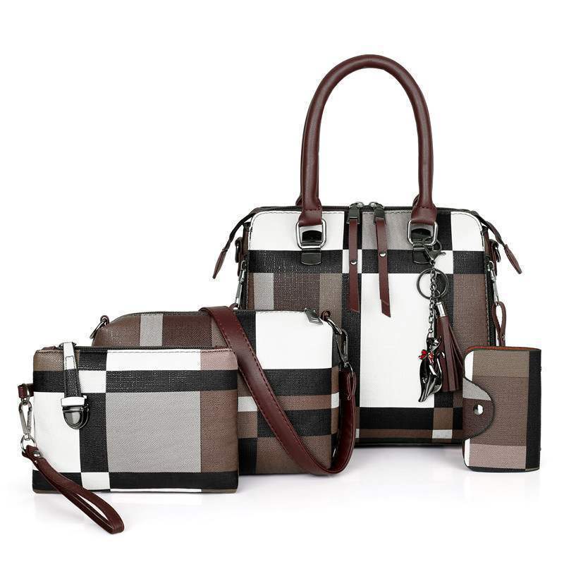 New Luxury Handbags Plaid Women Bags Designer Cjdropshipping