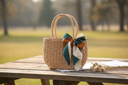 Hand-Woven Bags, A New Korean Vversion Of Handmade Straw Woven Bags, Holiday Beach Woven Handbags, Leisure Cjdropshipping