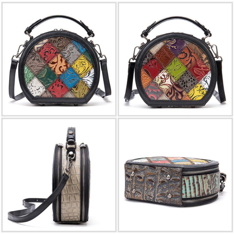Genuine Leather Handbags Mini Handbag Retro Single Shoulder Cjdropshipping