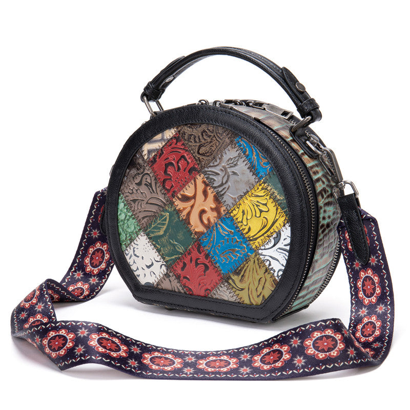 Genuine Leather Handbags Mini Handbag Retro Single Shoulder Cjdropshipping