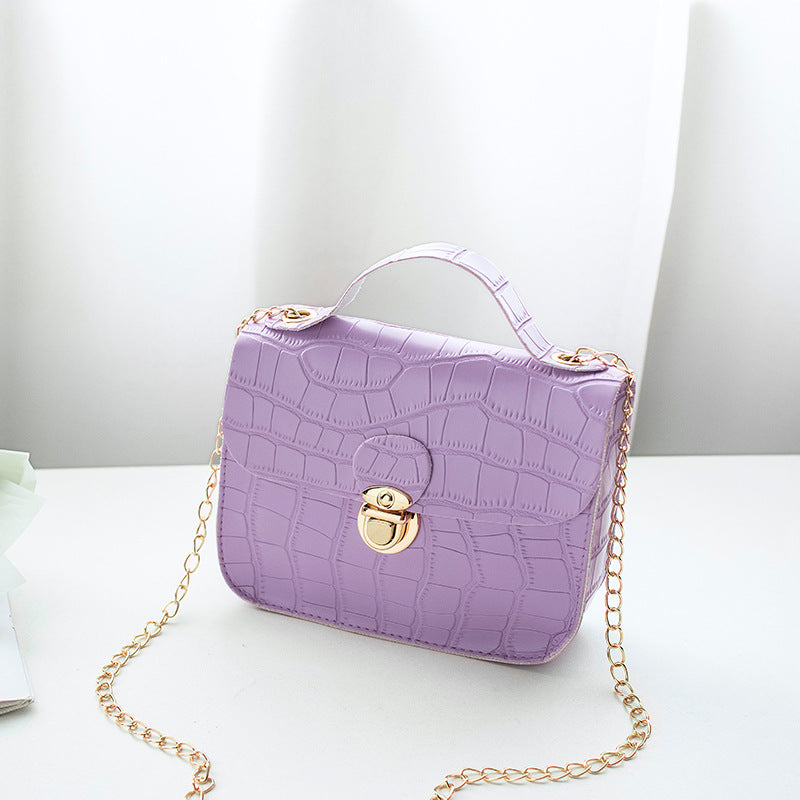 Women Small Crossbody Bag Classic  Pattern Shoulder Handbags Lightweight Chain Strap Messenger Purse Cjdropshipping