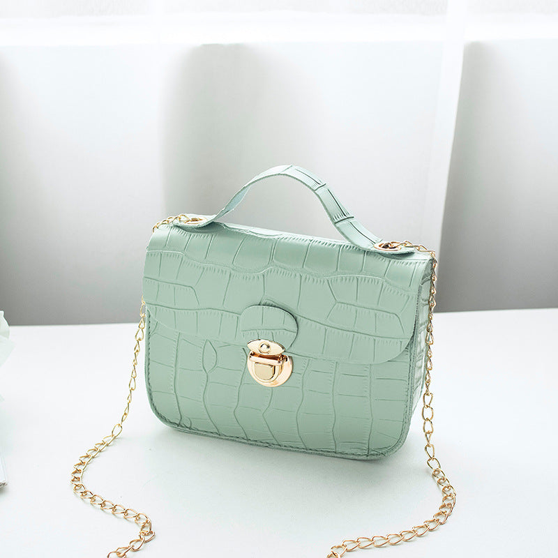 Women Small Crossbody Bag Classic  Pattern Shoulder Handbags Lightweight Chain Strap Messenger Purse Cjdropshipping