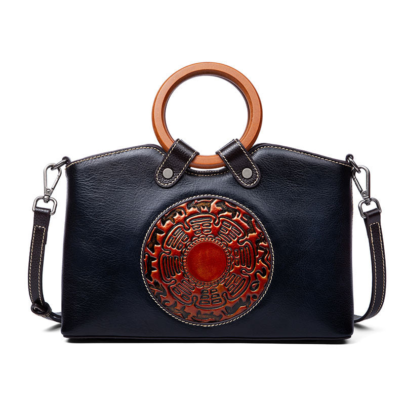 Fashion Vintage Designer Ladies Bags Genuine Leather Womens Handbags For Women Shoulder Bag Cjdropshipping