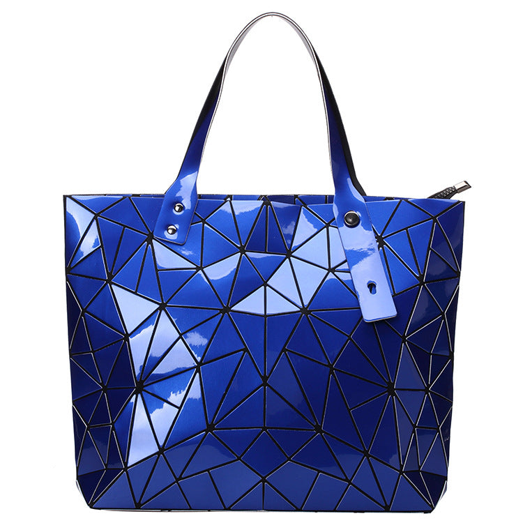 Geometric PU Large Tote Classy’s