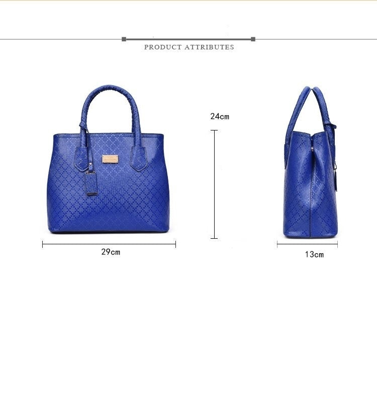 Women 6Pcsset Handbags Girls PU Leather Crossbody Bag Tote Casual Casual Bag Brand Designer Composite Messenger Bag Clutch Purse Wallet Cjdropshipping