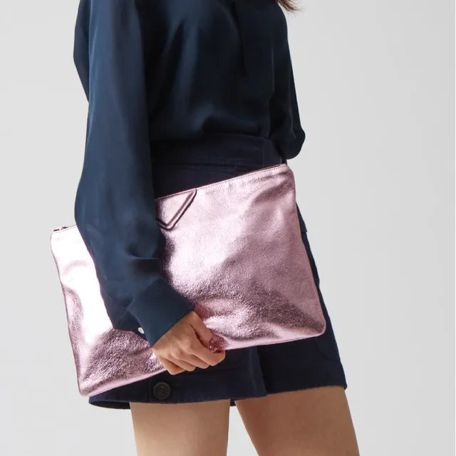 Silver Envelope Day Clutch eprolo