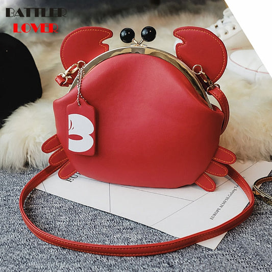 Crab Shaped Crossbody Messenger Bag eprolo