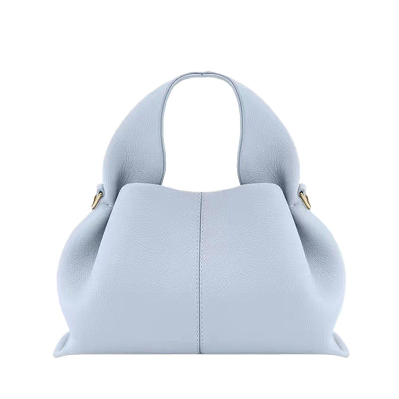 polene cloud bag, genuine leather French dumpling bag, high-end hand-held crossbody bag for women Hypersku