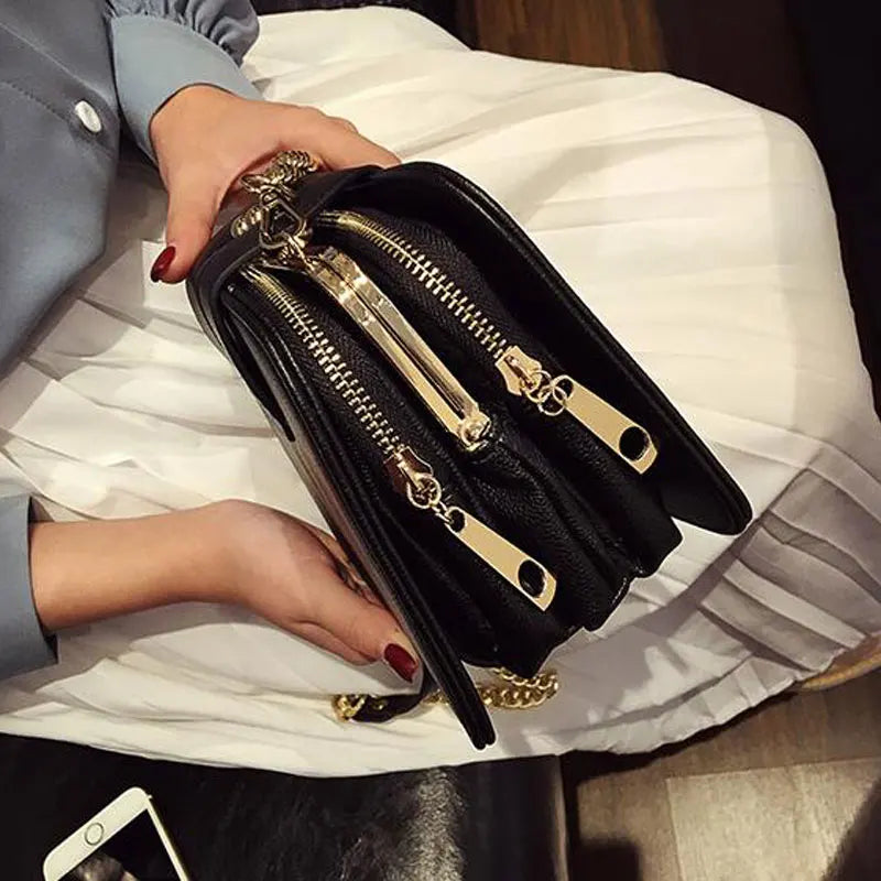 Chain Strap Flap Designer Clutch eprolo