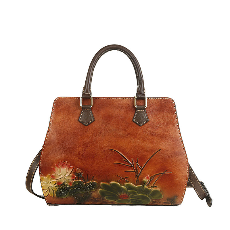 Original first layer cowhide handbags Cjdropshipping