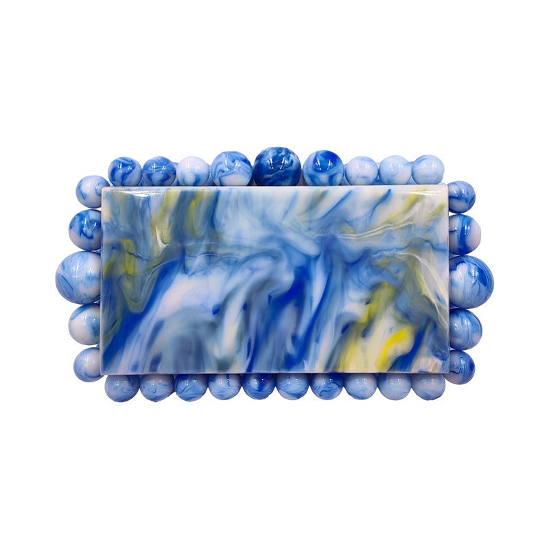 Clear Acrylic Box Evening Clutch eprolo