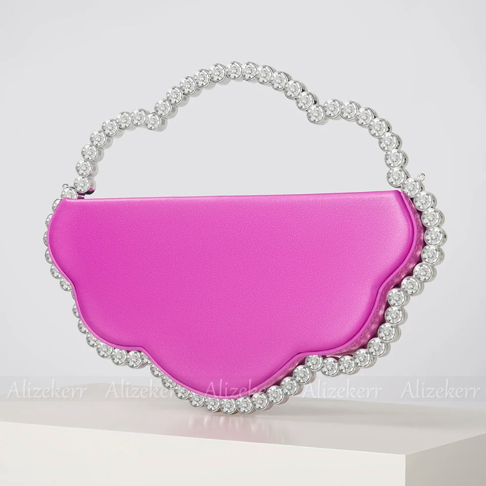 Cloud Shaped Diamond Evening Clutch eprolo