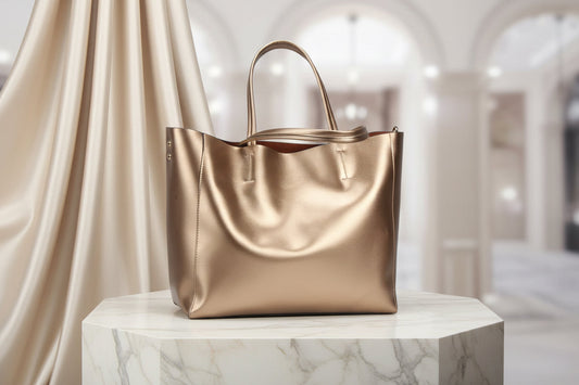 2018 new European and American fashion handbags female cowhide bag large capacity handbag a generation Classy’s