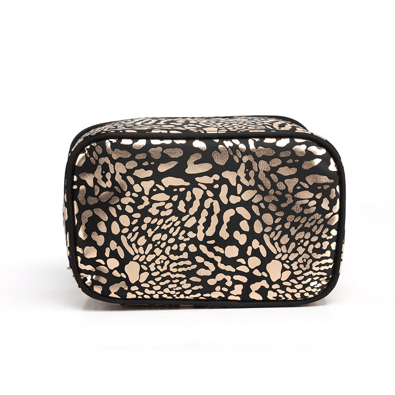 Large Capacity Handbag Leopard Print Cosmetic Bag Cjdropshipping