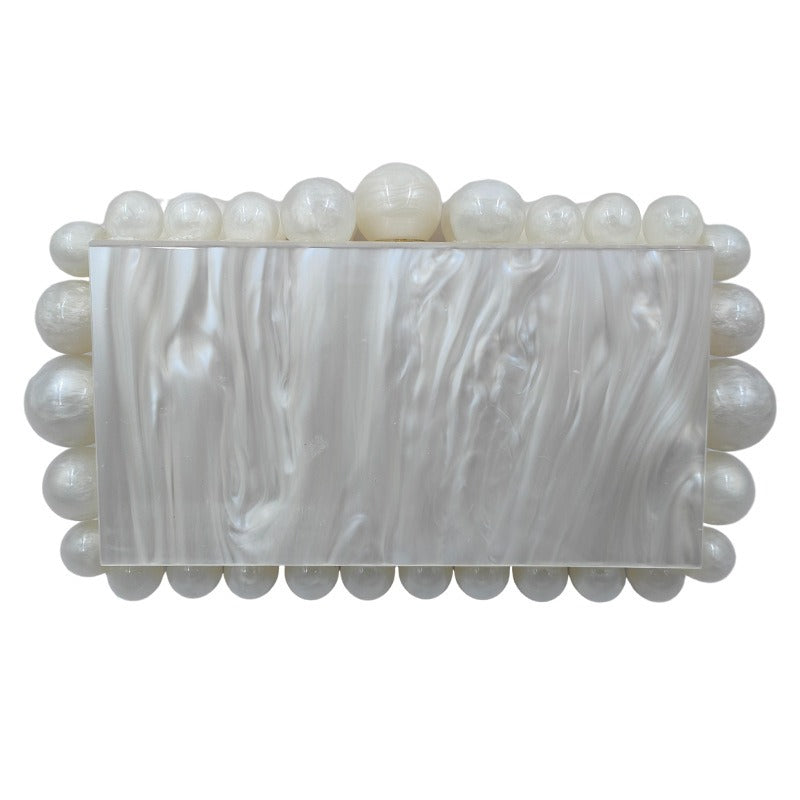 Clear Acrylic Box Evening Clutch eprolo