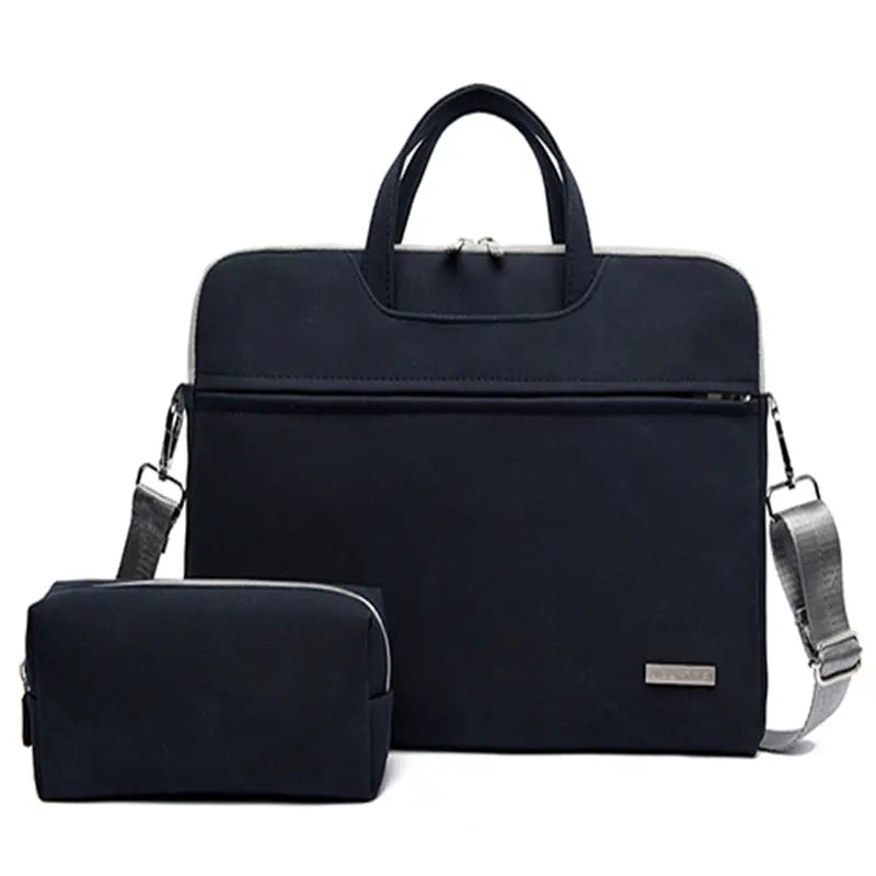 PU Leather Laptop Bag Briefcase Maiden-Art