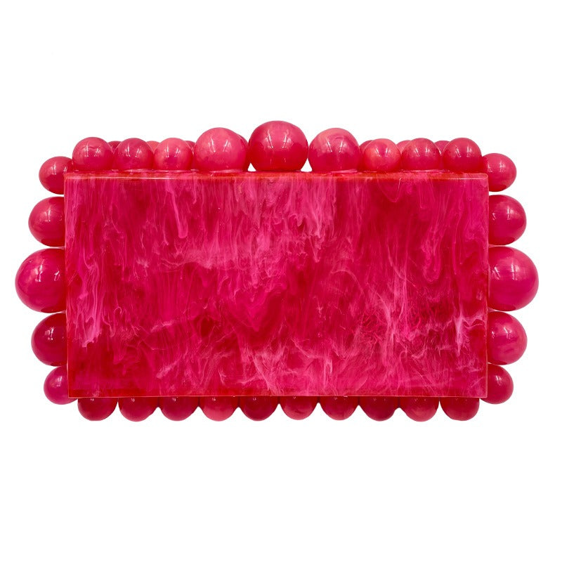 Clear Acrylic Box Evening Clutch eprolo