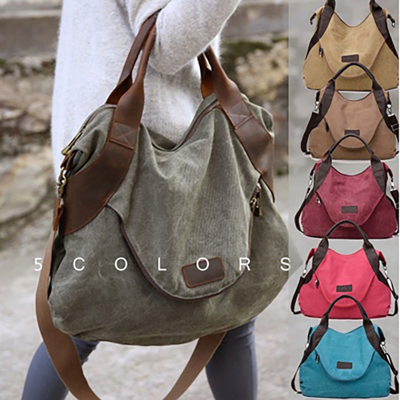 Crochet Colorful Straw Beach Tote eprolo