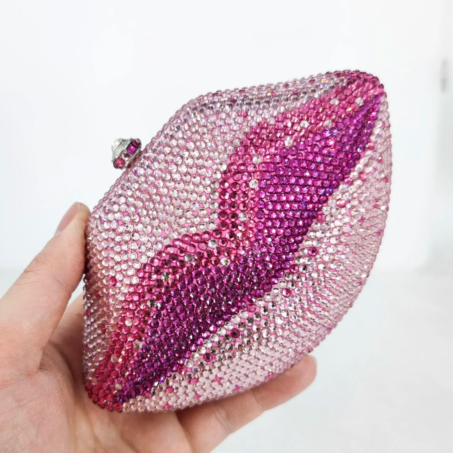 Crystal Rhinestone Metal Evening Clutch eprolo