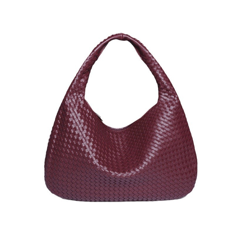 Crescent Hand-Woven Dumpling Bag eprolo