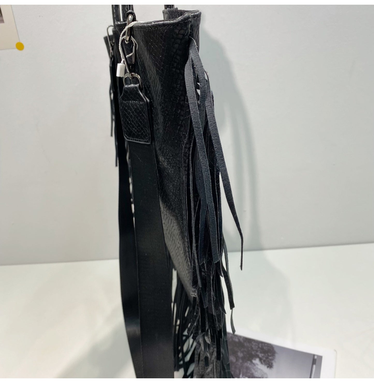 Vintage Tassel Rivet Travel Tote eprolo