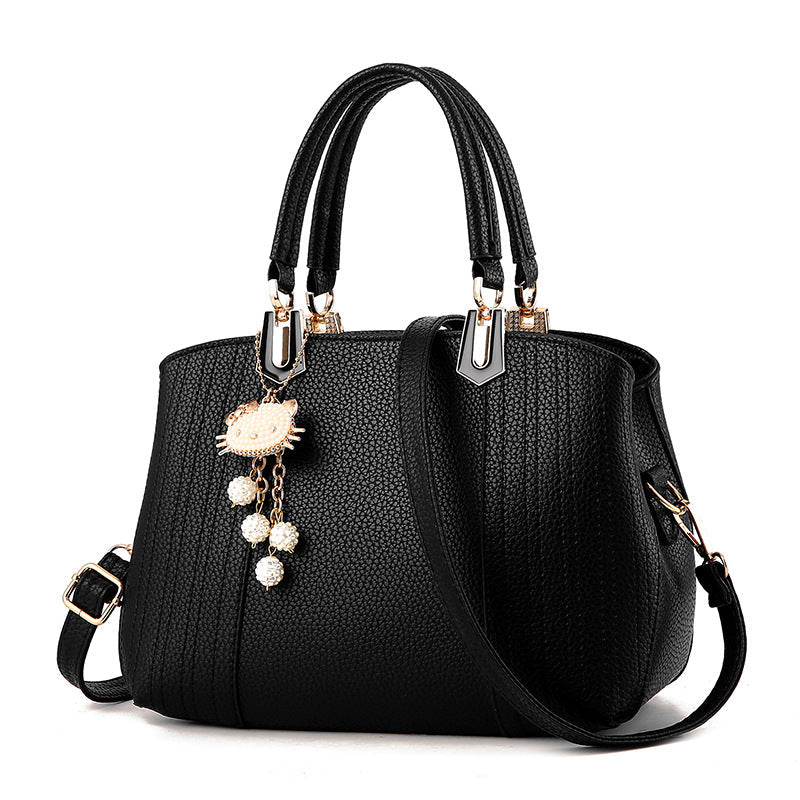 new European fashion handbags handbag PU all-match bag leisure simple messenger backpack one generation Cjdropshipping