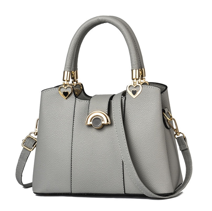 Western Style Solid Color Fashion Womens Handbags New High Quality Leather Women's Handbags Soft Leather Shoulder Messenger Bag eprolo