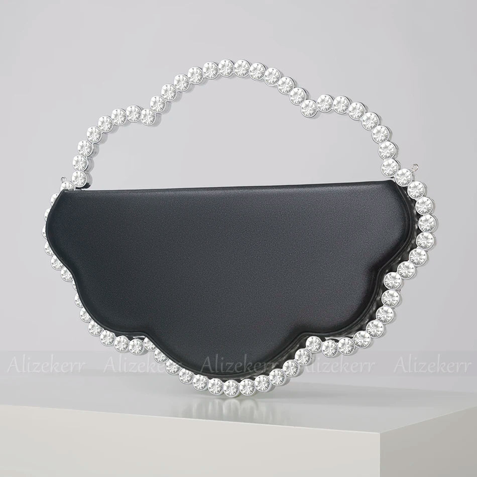 Cloud Shaped Diamond Evening Clutch eprolo