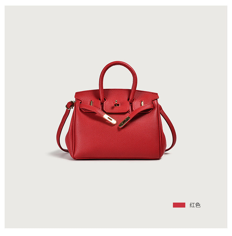 Vegan PU Leather Top Handle Tote eprolo