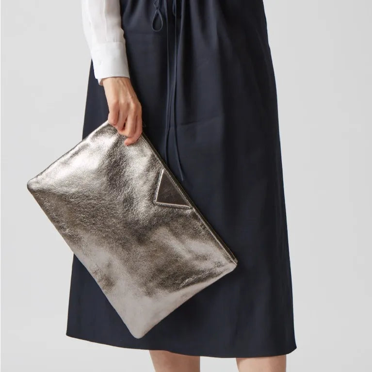 Silver Envelope Day Clutch eprolo