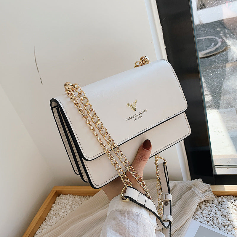 version single-shoulder bag design crossbody bag chain women's bag Chic all square bag for commuting Hypersku