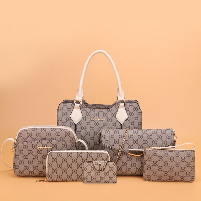 PU Leather Retro 6-Piece Set eprolo