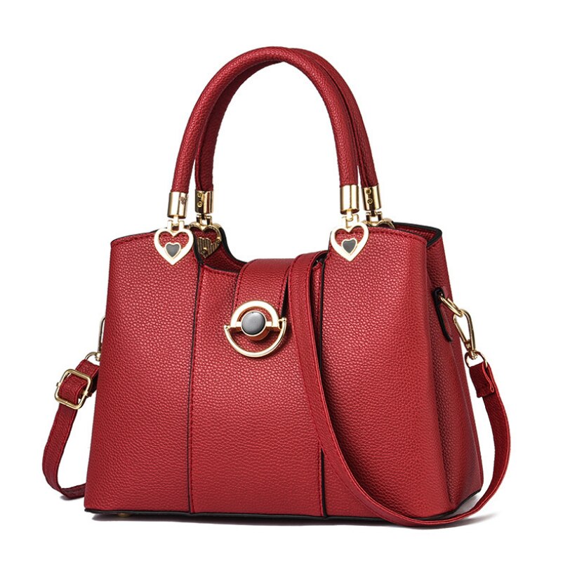 Western Style Solid Color Fashion Womens Handbags New High Quality Leather Women's Handbags Soft Leather Shoulder Messenger Bag eprolo