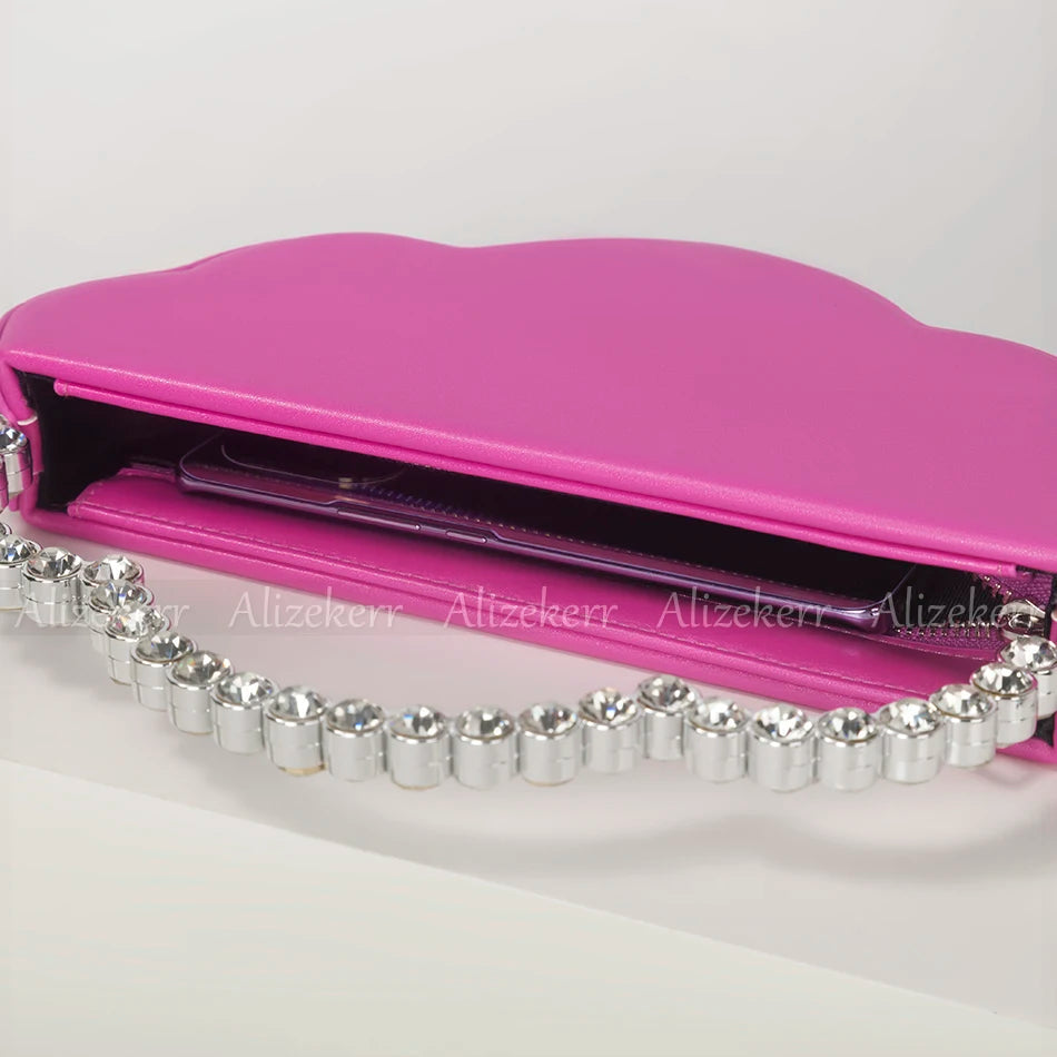 Cloud Shaped Diamond Evening Clutch eprolo
